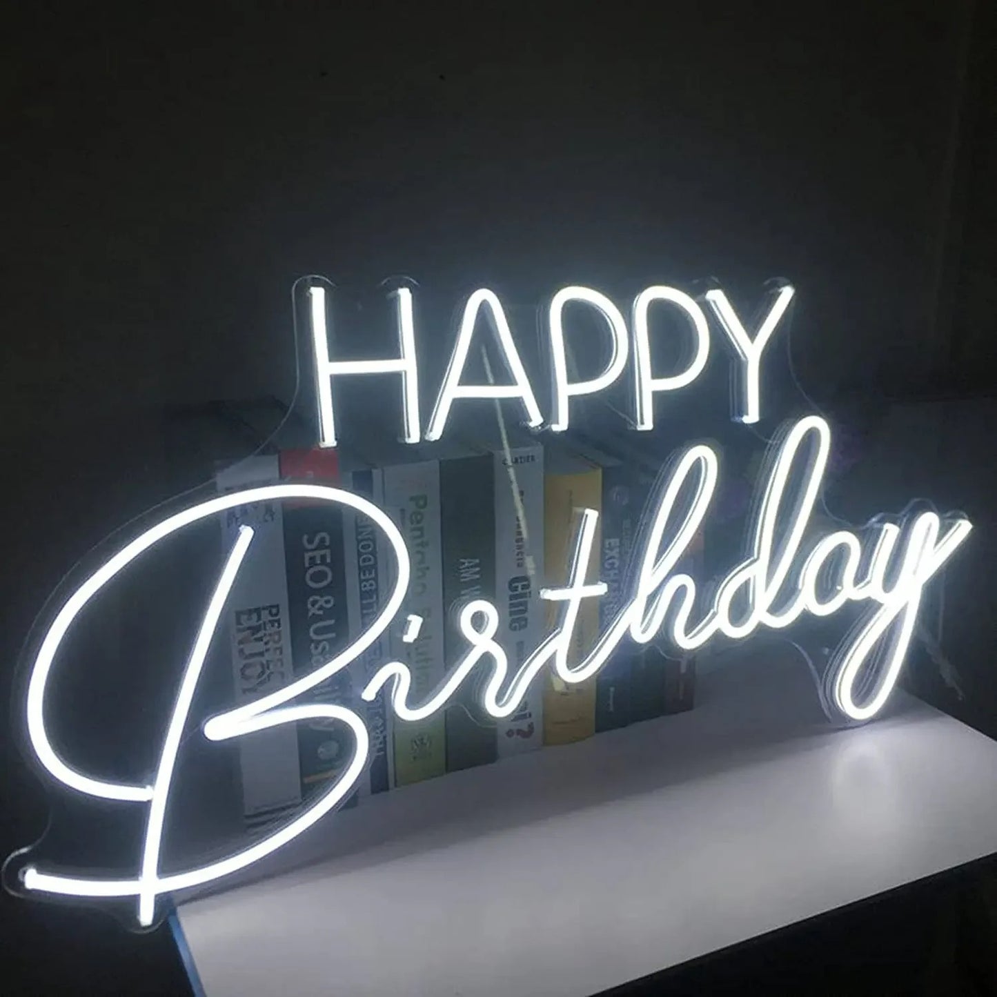 Happy Birthday Neon Sign For Wall Decor- FunkyDecors