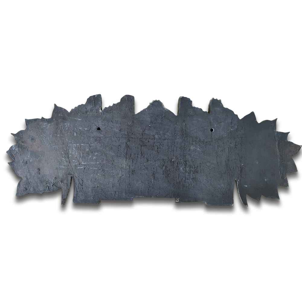 Serene Buddha Wall Art Panel – Stone Finish Décor | 87x33x6 cm (34x13x2.3 in)