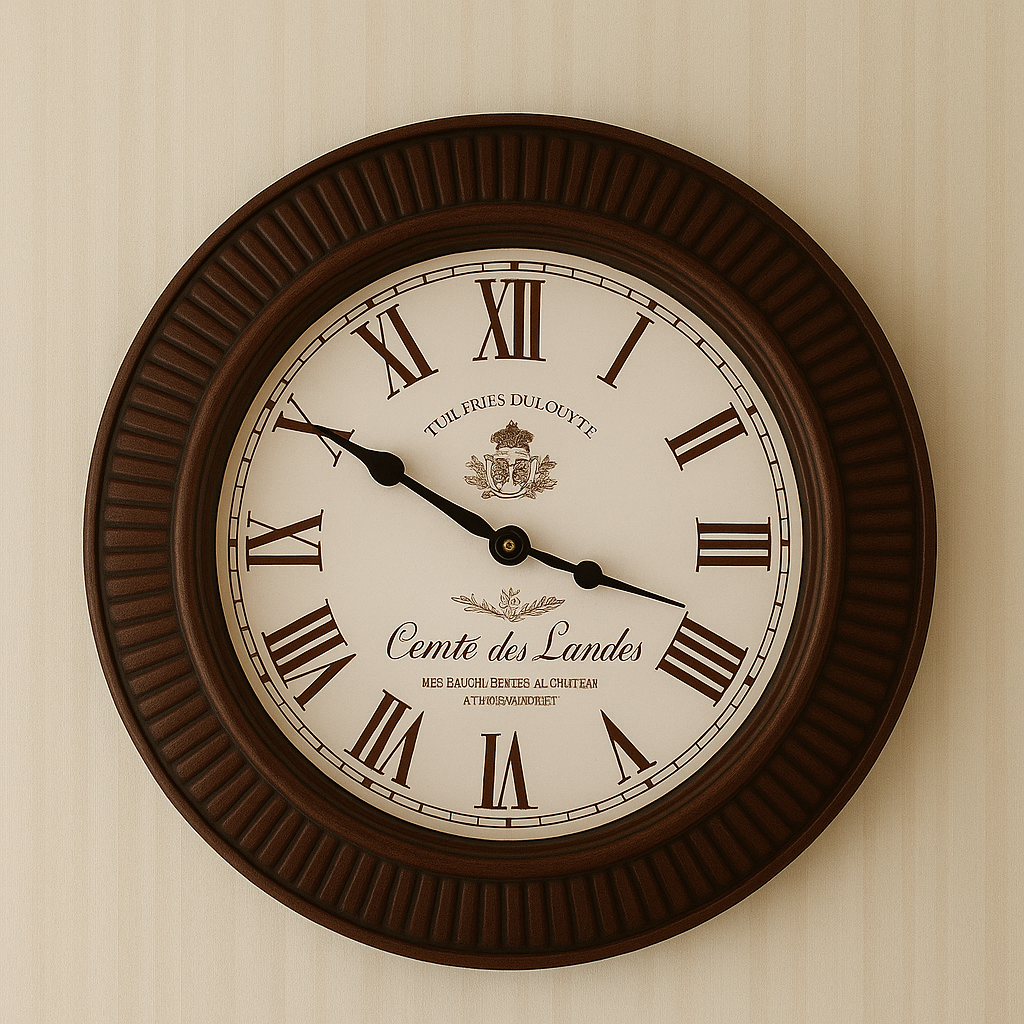FunkyTradition Minimal Multicolor Round Wall Clock , Wall Watch , Wall Decor for Home Office Decor and Gifts 48 CM Tall