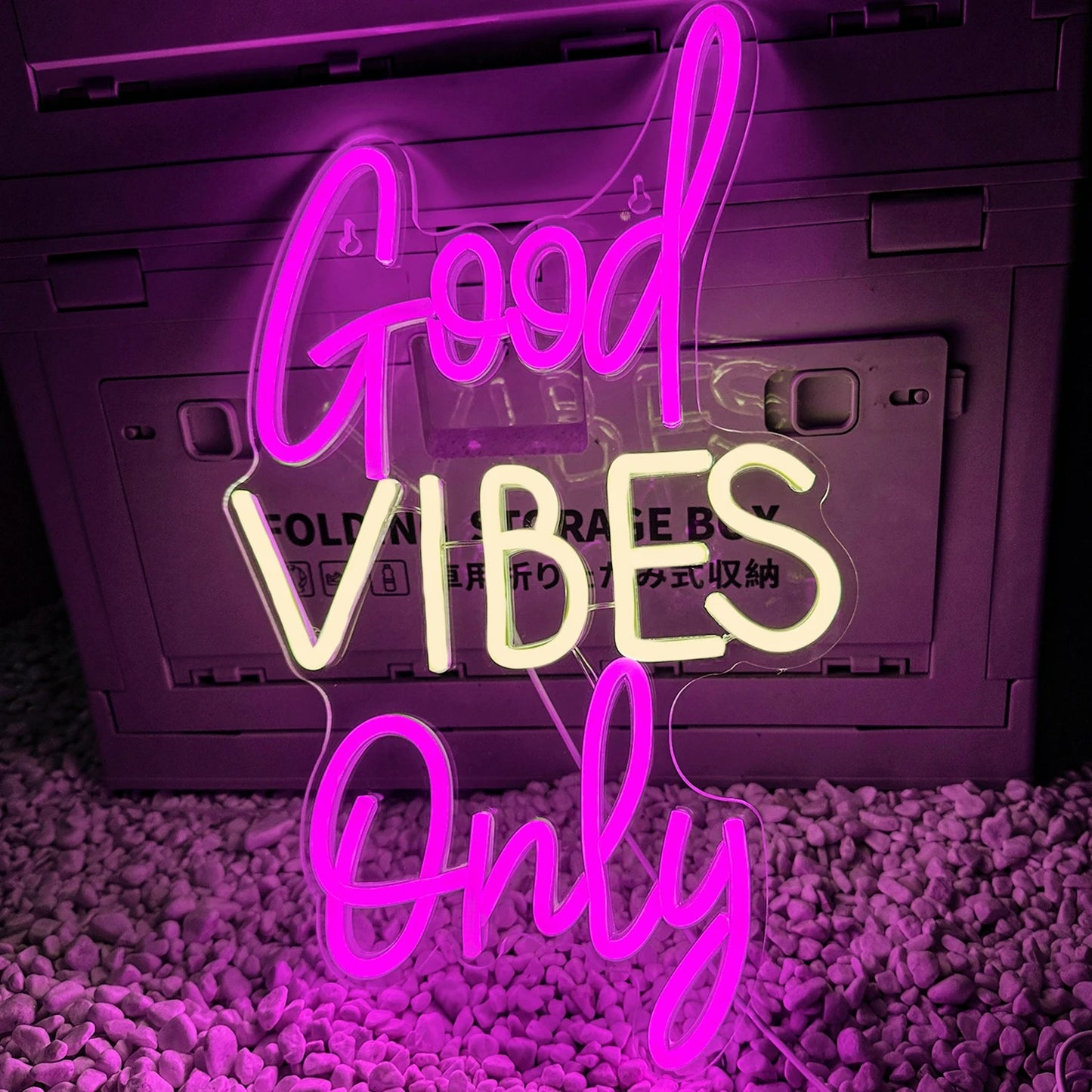 Good Vibes Only Neon Sign For Wall Decor- FunkyDecors