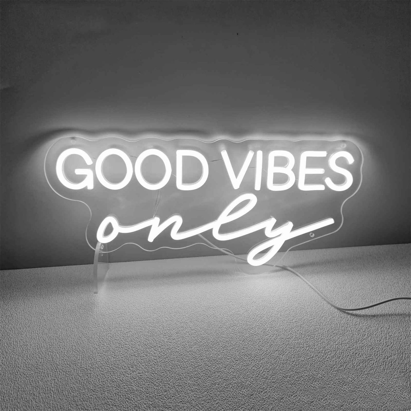 Good Vibes Only Neon Sign For Wall Decor- FunkyDecors