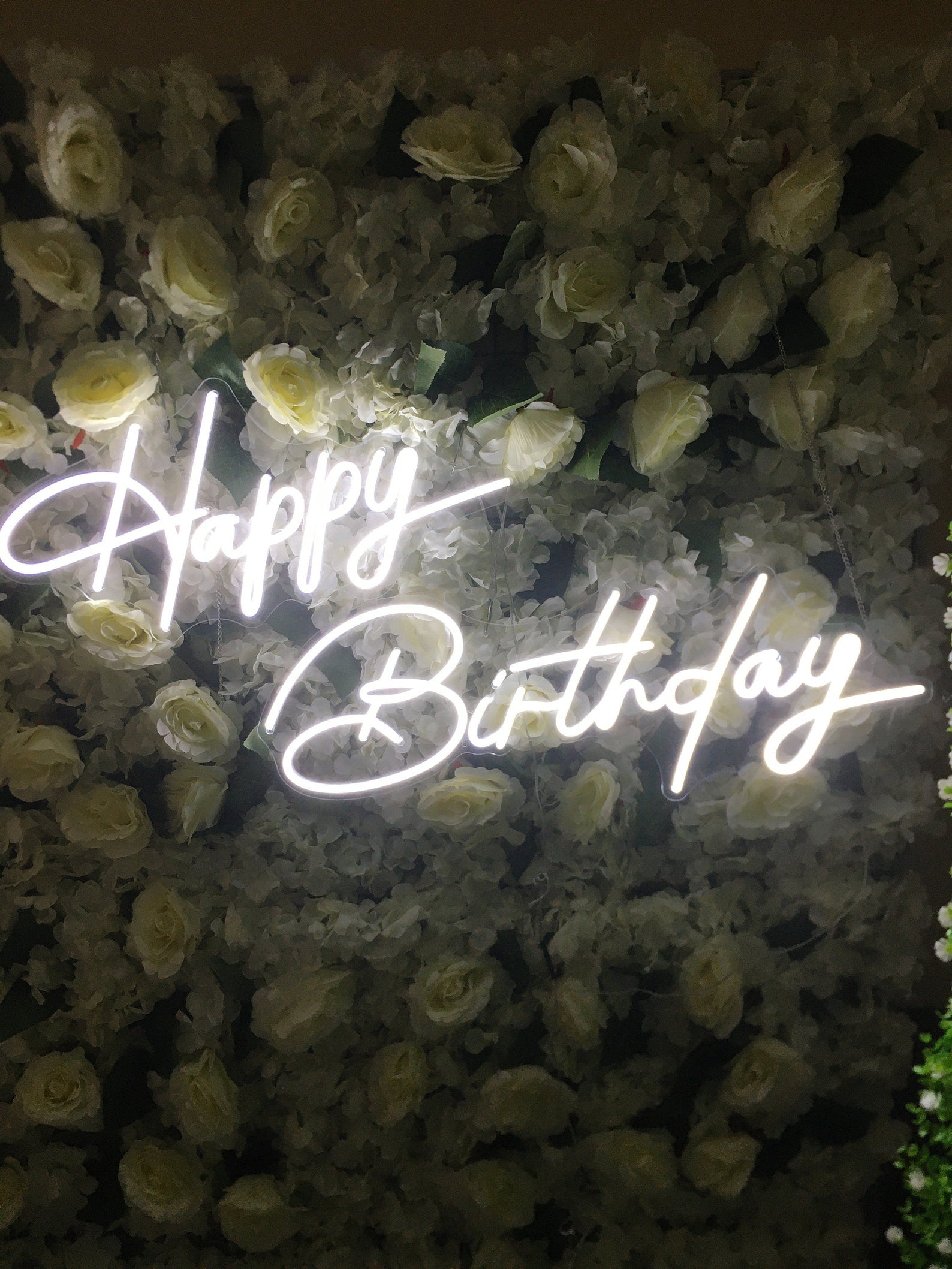 Happy Birthday Neon Sign | Custom Neon Sign | Wall Decor Neon | Name Sign Neon Sign | Light Personalized Neon Sign | FunkyDecors