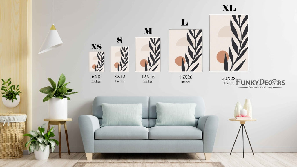 A Black Leaf - Nature Art Frame For Wall Decor- Funkydecors Posters Prints &amp; Visual Artwork