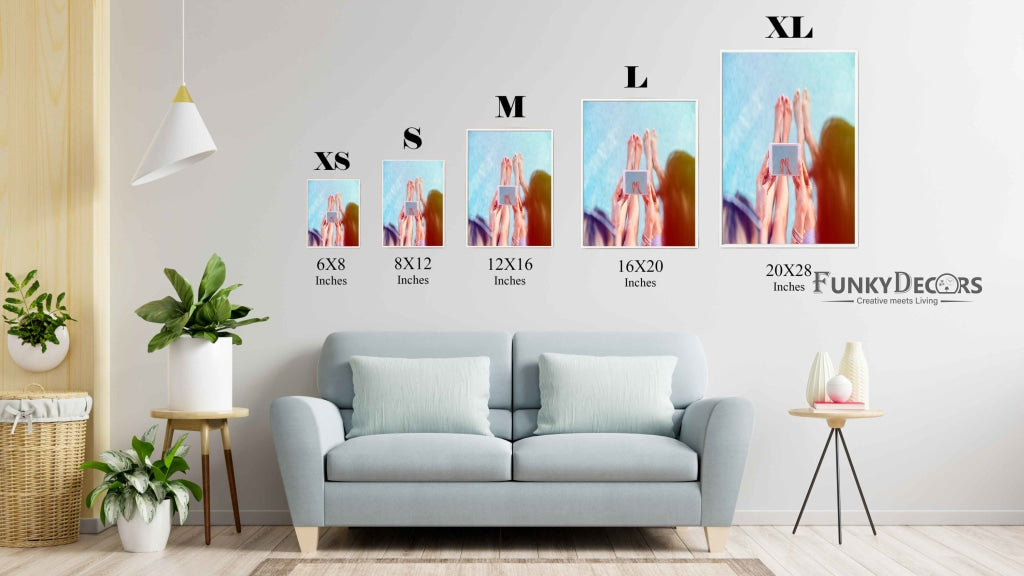 A Click Of Love - Art Frame For Wall Decor- Funkydecors Posters Prints &amp; Visual Artwork