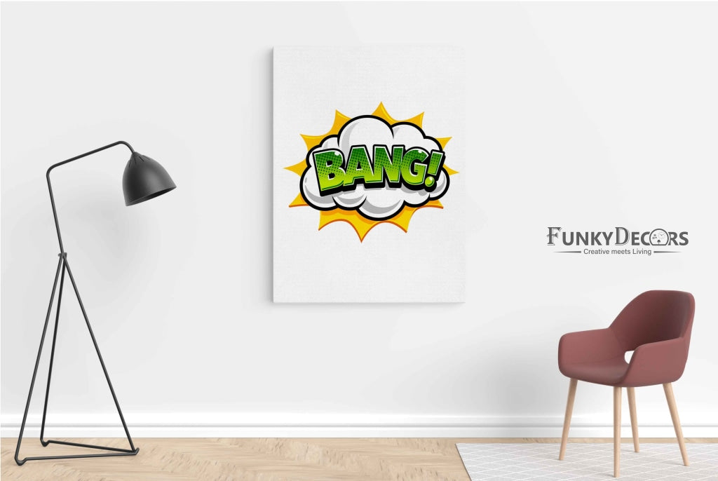 A Comic Note - Pop Art Frame For Wall Decor- Funkydecors Posters Prints &amp; Visual Artwork
