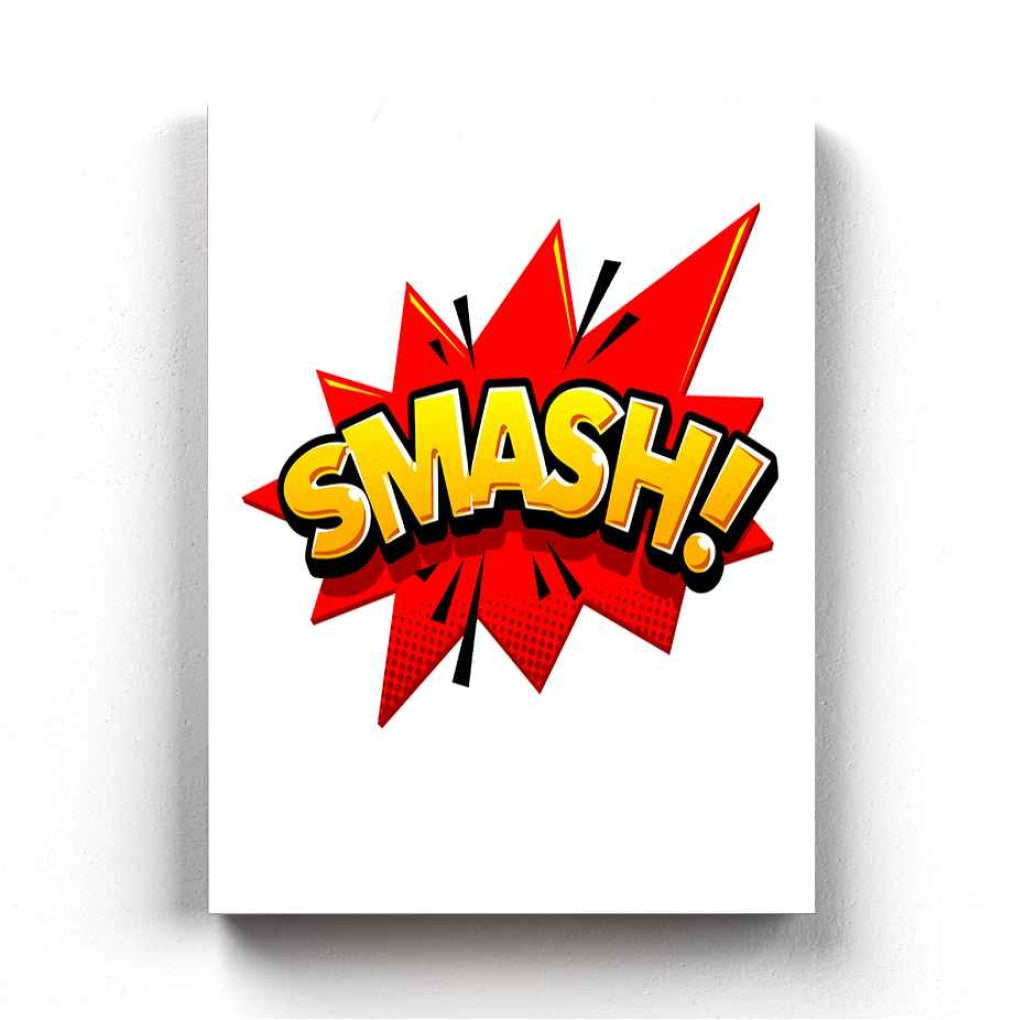 A Comic Note - Pop Art Frame For Wall Decor- Funkydecors Xs / Canvas Posters Prints &amp; Visual Artwork