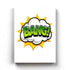 A Comic Note - Pop Art Frame For Wall Decor- Funkydecors Xs / Canvas Posters Prints & Visual Artwork