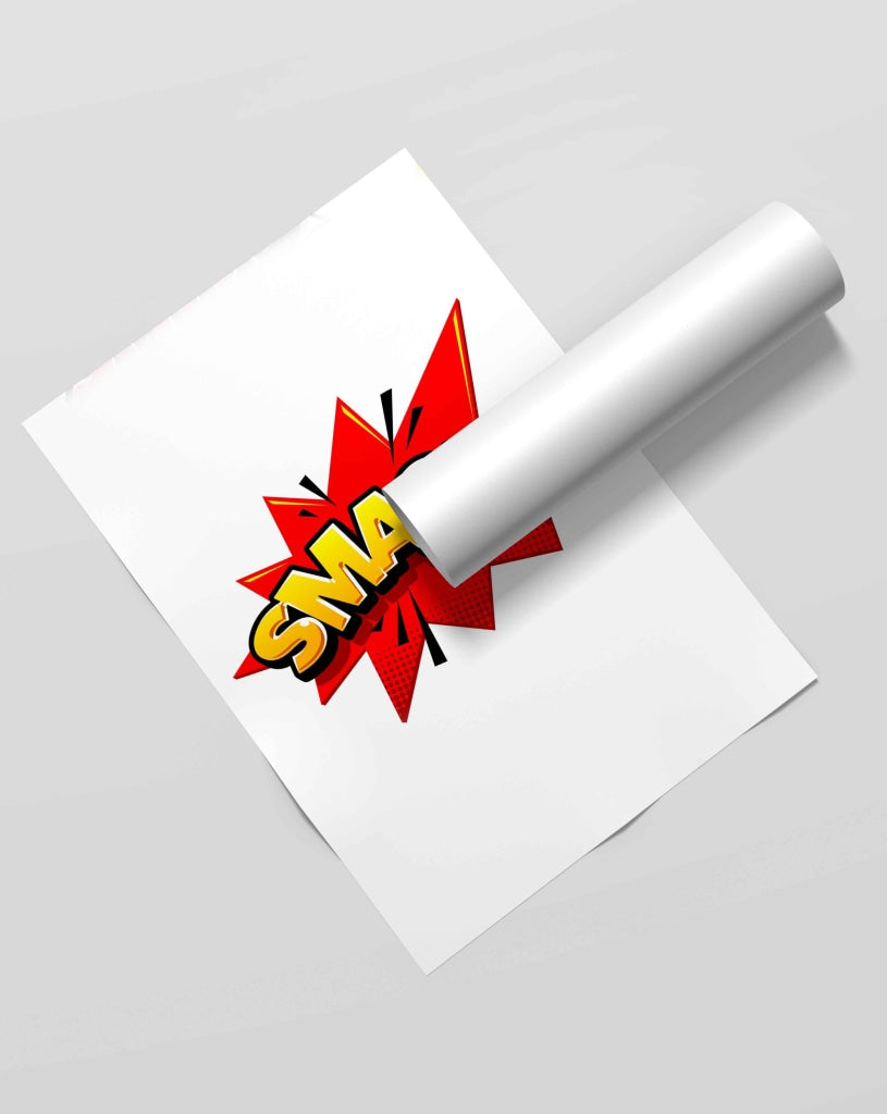 A Comic Note - Pop Art Frame For Wall Decor- Funkydecors Xs / Roll Posters Prints &amp; Visual Artwork