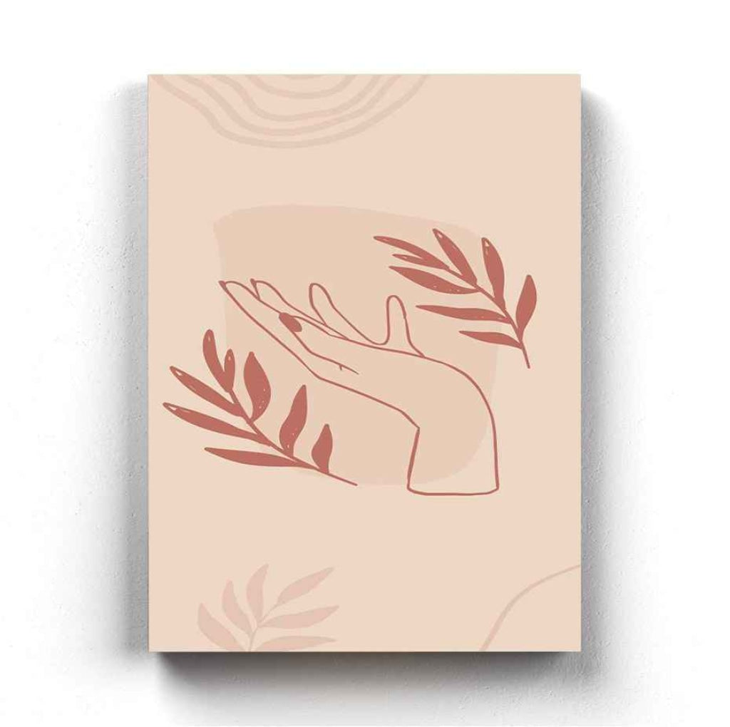 A Fallen Leaf - Nature Art Frame For Wall Decor- Funkydecors Xs / Canvas Posters Prints &amp; Visual