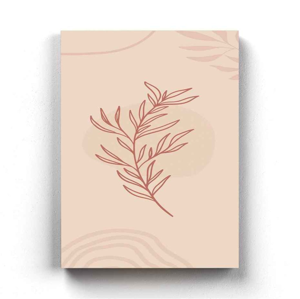 A Fallen Leaf - Nature Art Frame For Wall Decor- Funkydecors Xs / Canvas Posters Prints &amp; Visual