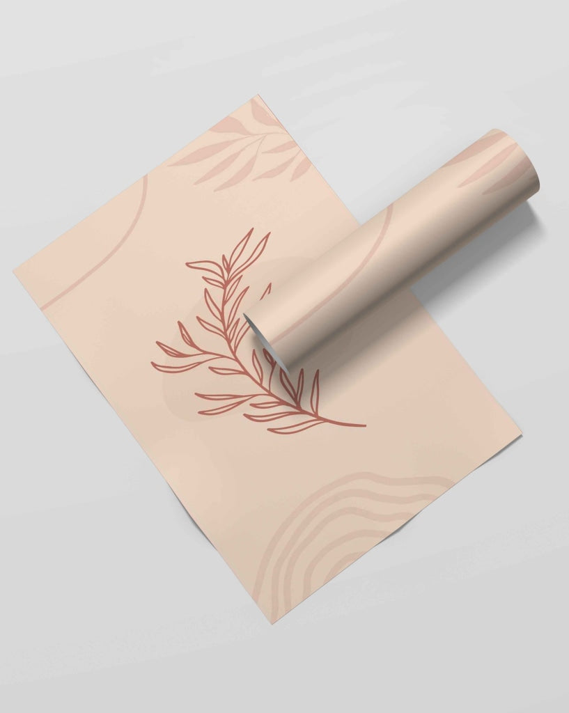 A Fallen Leaf - Nature Art Frame For Wall Decor- Funkydecors Xs / Roll Posters Prints &amp; Visual