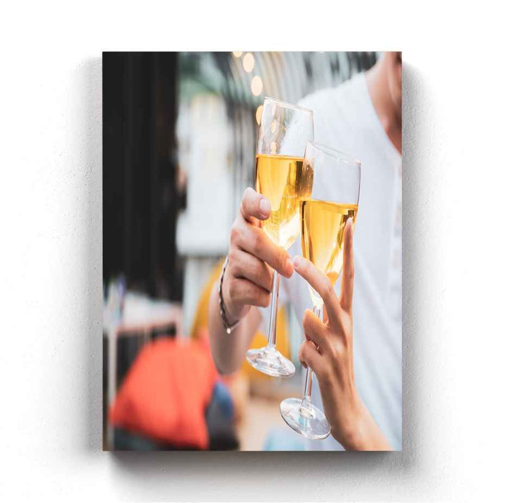 A Glass Of Love - Art Frame For Wall Decor- Funkydecors Xs / Canvas Posters Prints &amp; Visual Artwork
