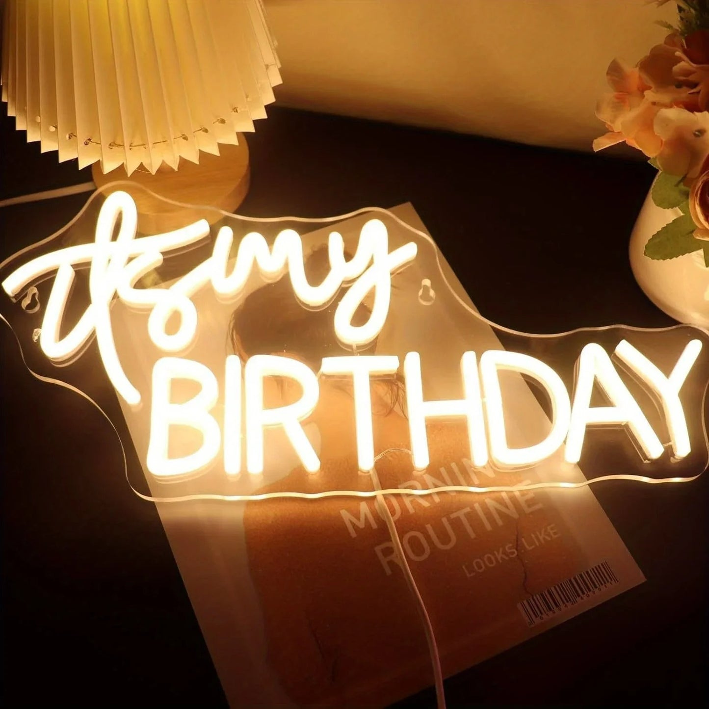 Its My Birthday Neon Sign For Wall Decor- FunkyDecors