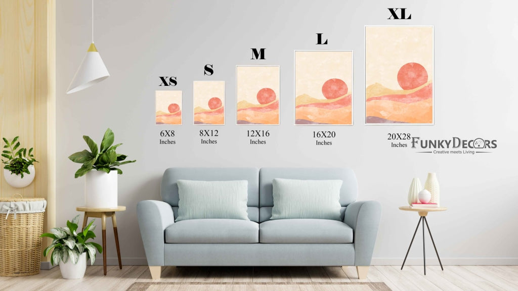 Abstract Nature Art Frame For Wall Decor- Funkydecors Posters Prints & Visual Artwork