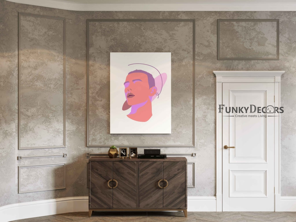 Abstract Portrait Art Frame For Wall Decor- Funkydecors Posters Prints &amp; Visual Artwork
