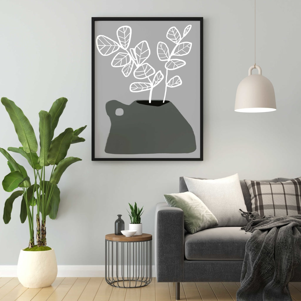 Achromatic Art Frame For Wall Decor- Funkydecors Xs / Black Posters Prints &amp; Visual Artwork