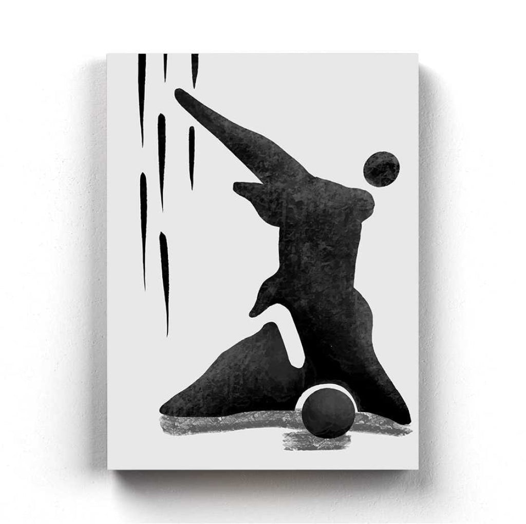 Achromatic Art Frame For Wall Decor- Funkydecors Xs / Canvas Posters Prints &amp; Visual Artwork
