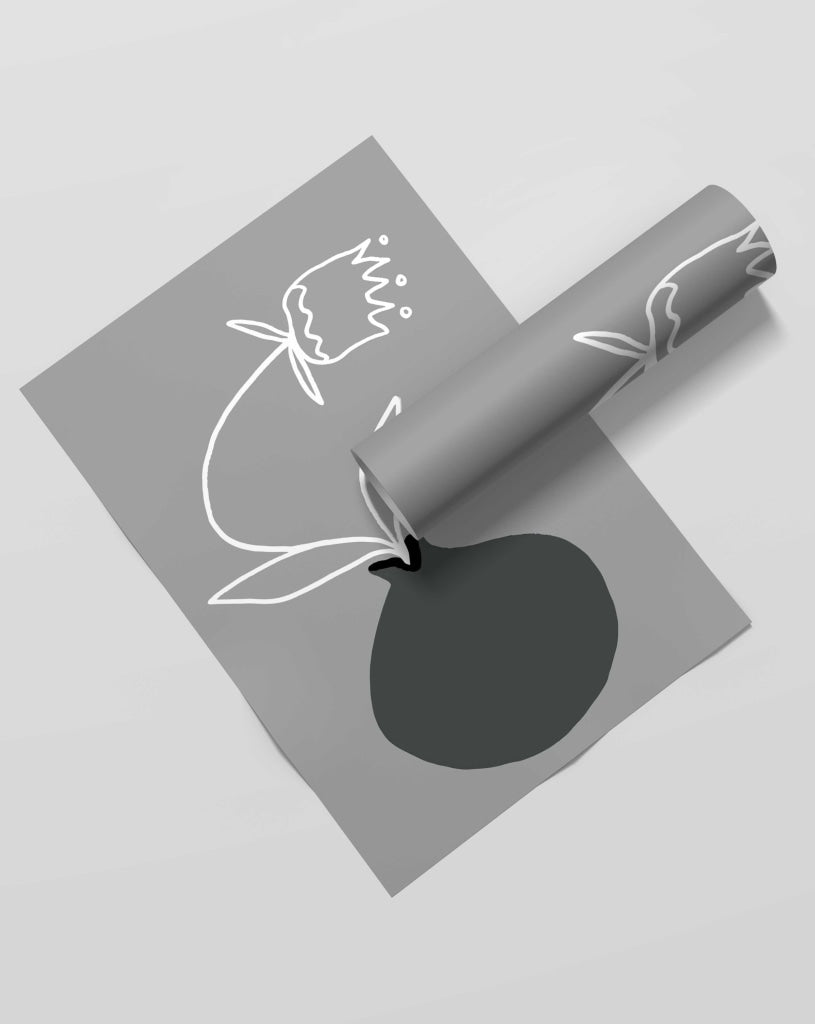 Achromatic Art Frame For Wall Decor- Funkydecors Xs / Roll Posters Prints &amp; Visual Artwork