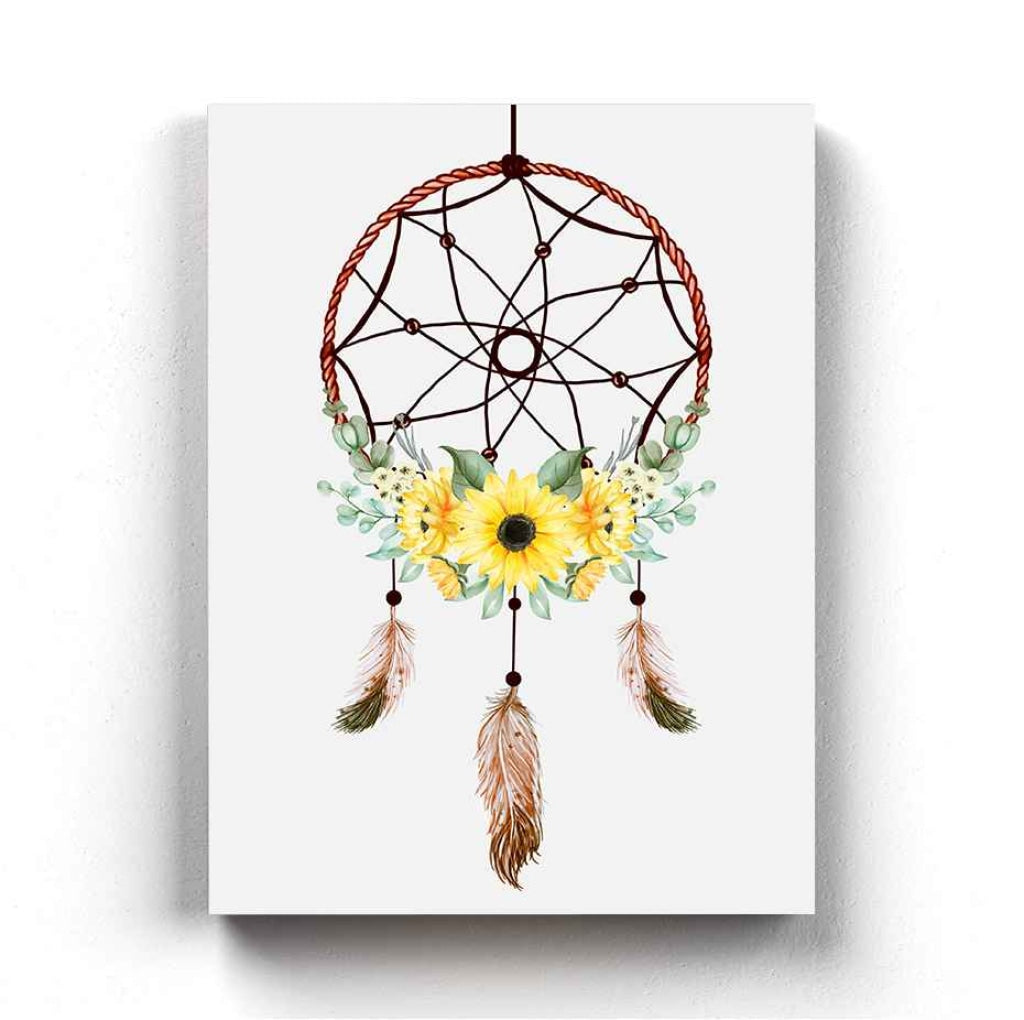 Aesthetic Dream Catcher Design Portrait Art Frame For Wall Decor- Funkydecors Xs / Canvas Posters