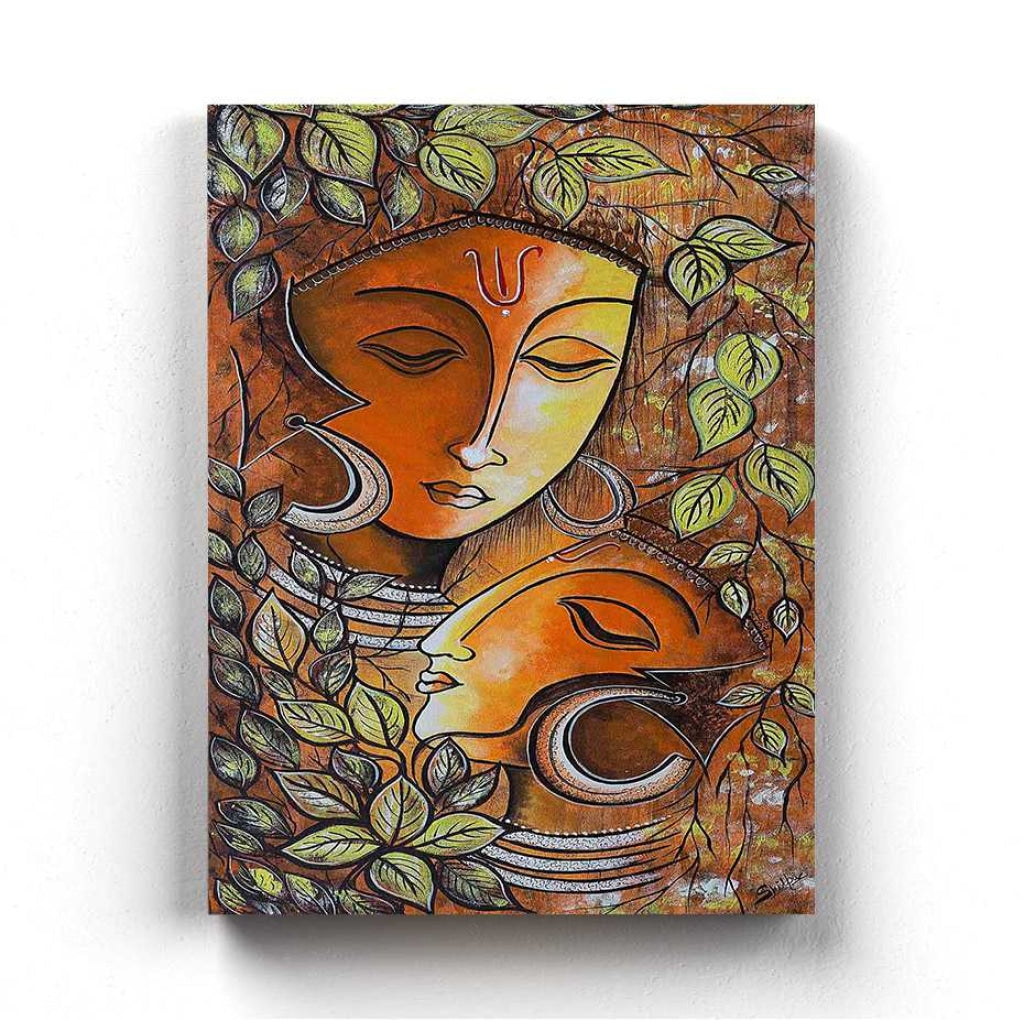 Aesthetic Indian Art Frame For Wall Decor- Funkydecors Xs / Canvas Posters Prints &amp; Visual Artwork