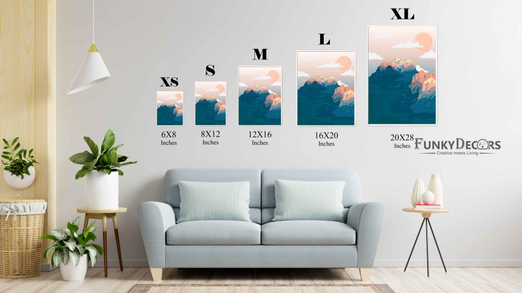 Appealing Nature Art Frame For Wall Decor- Funkydecors Posters Prints &amp; Visual Artwork
