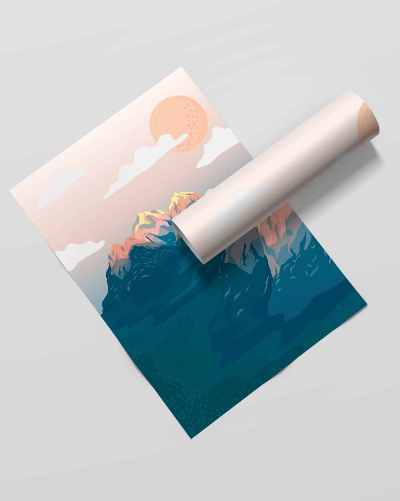 Appealing Nature Art Frame For Wall Decor- Funkydecors Xs / Roll Posters Prints &amp; Visual Artwork