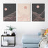 Art Of Strokes - 3 Panels Abstract Frame For Wall Decor- Funkydecors Xs / Canvas Posters Prints &