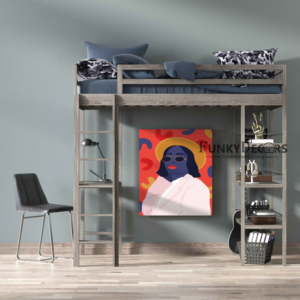 Artist Love Portrait Art Frame For Wall Decor- Funkydecors Posters Prints & Visual Artwork
