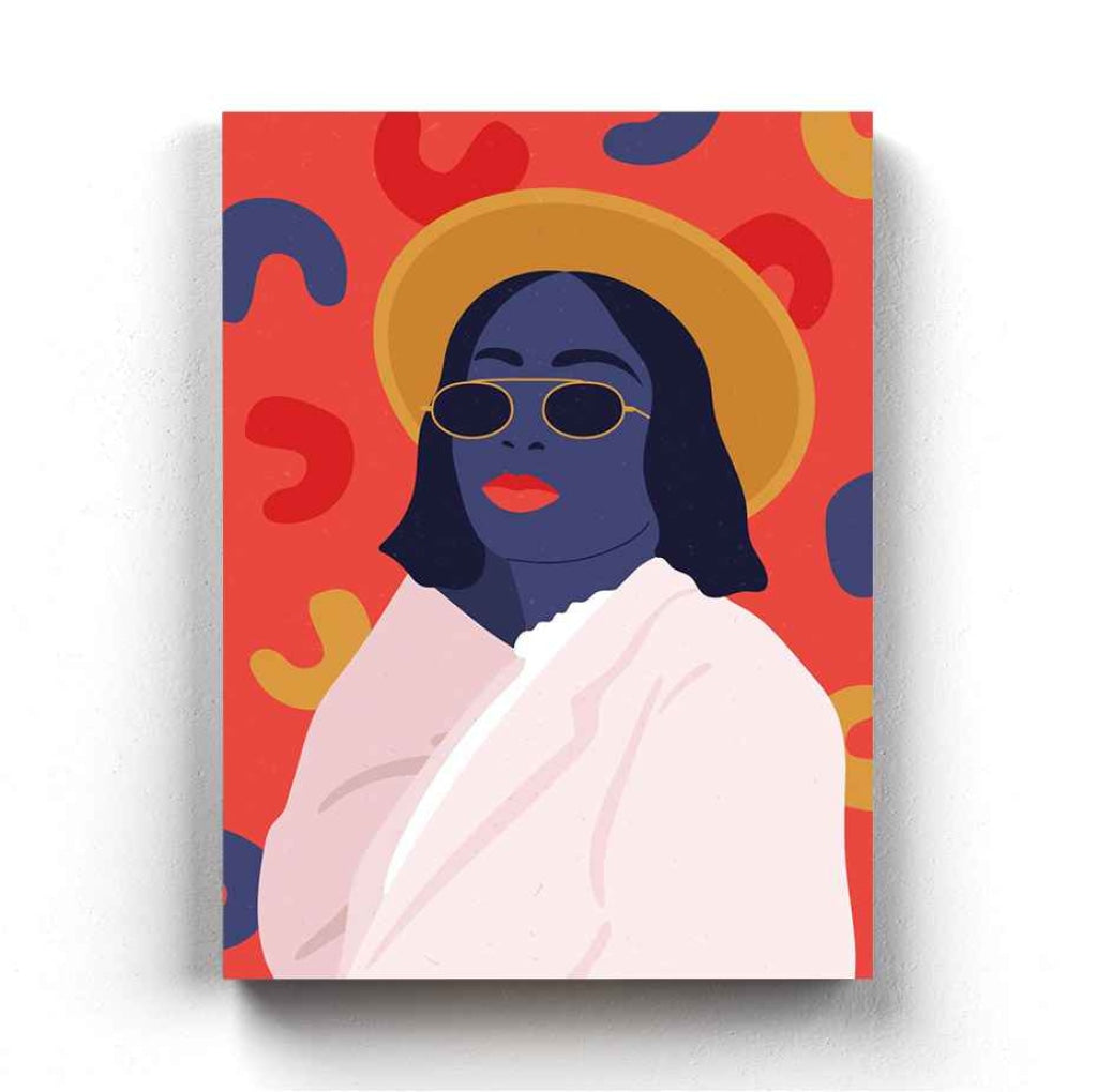 Artist Love Portrait Art Frame For Wall Decor- Funkydecors Xs / Canvas Posters Prints & Visual