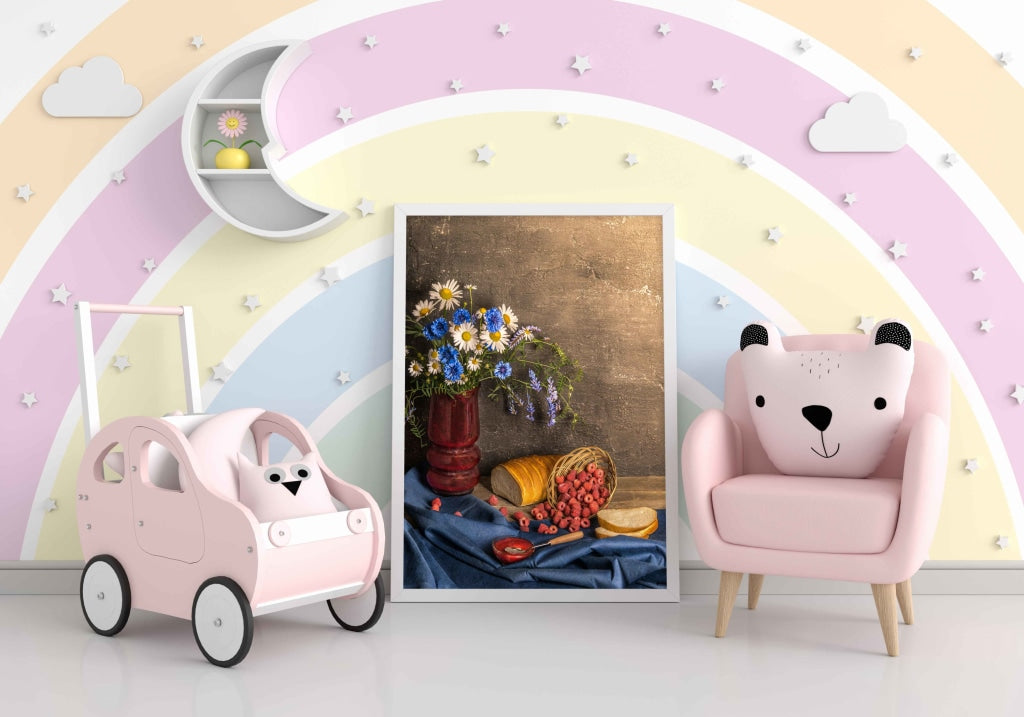 Artistic Nature Art Frame For Wall Decor- Funkydecors Xs / White Posters Prints &amp; Visual Artwork