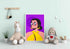 Artistic Women Design Portrait Art Frame For Wall Decor- Funkydecors Xs / White Posters Prints &