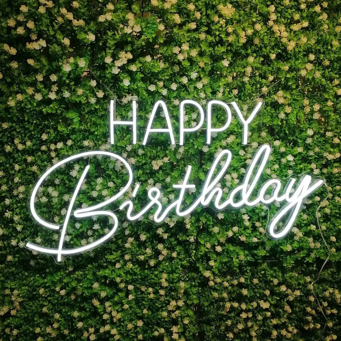 Happy Birthday Neon Sign For Wall Decor- FunkyDecors