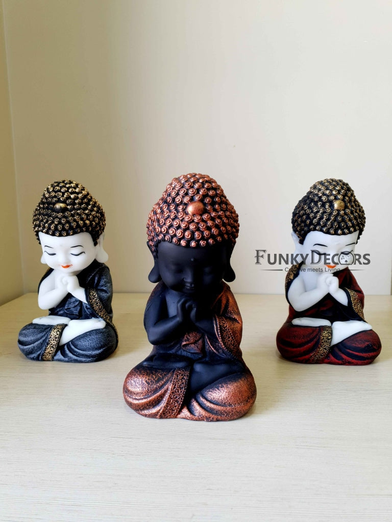 Baby Buddha Idol Statue Decorative Showpiece For Home And Office Decor- Funkydecors Figurines