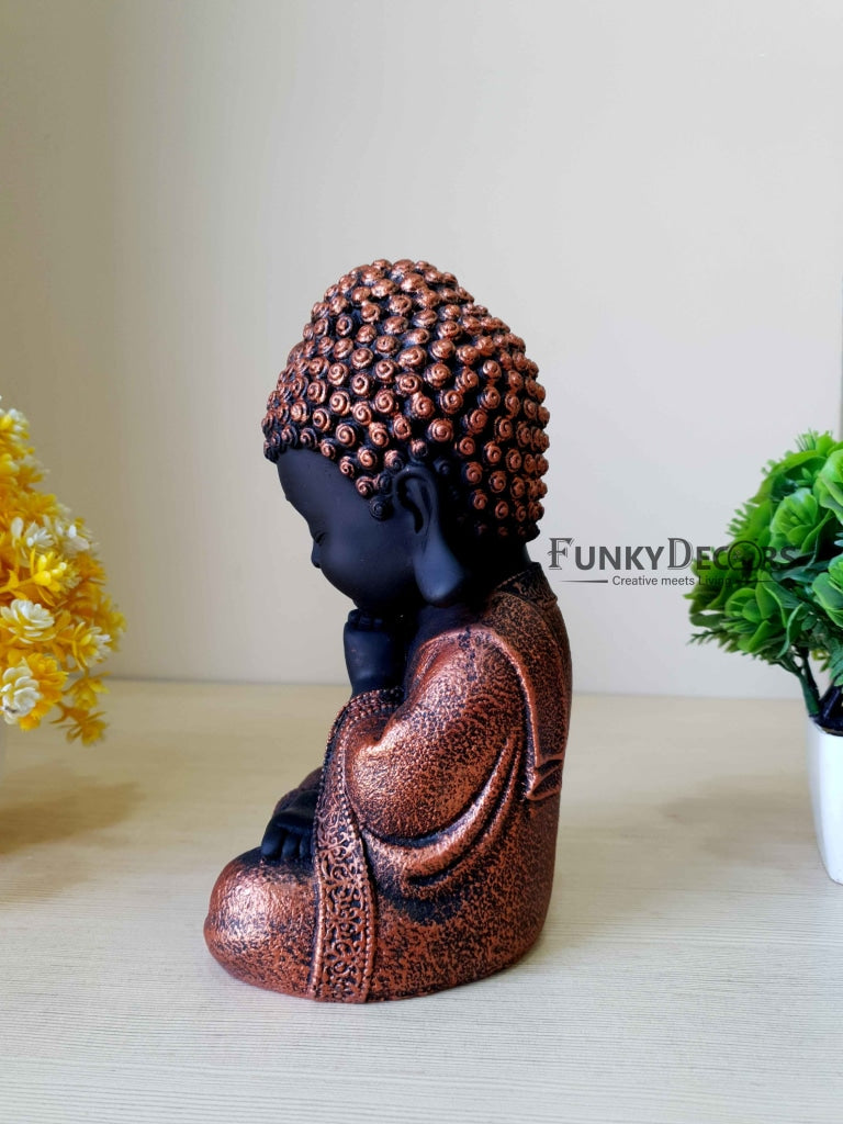 Baby Buddha Idol Statue Decorative Showpiece For Home And Office Decor- Funkydecors Figurines