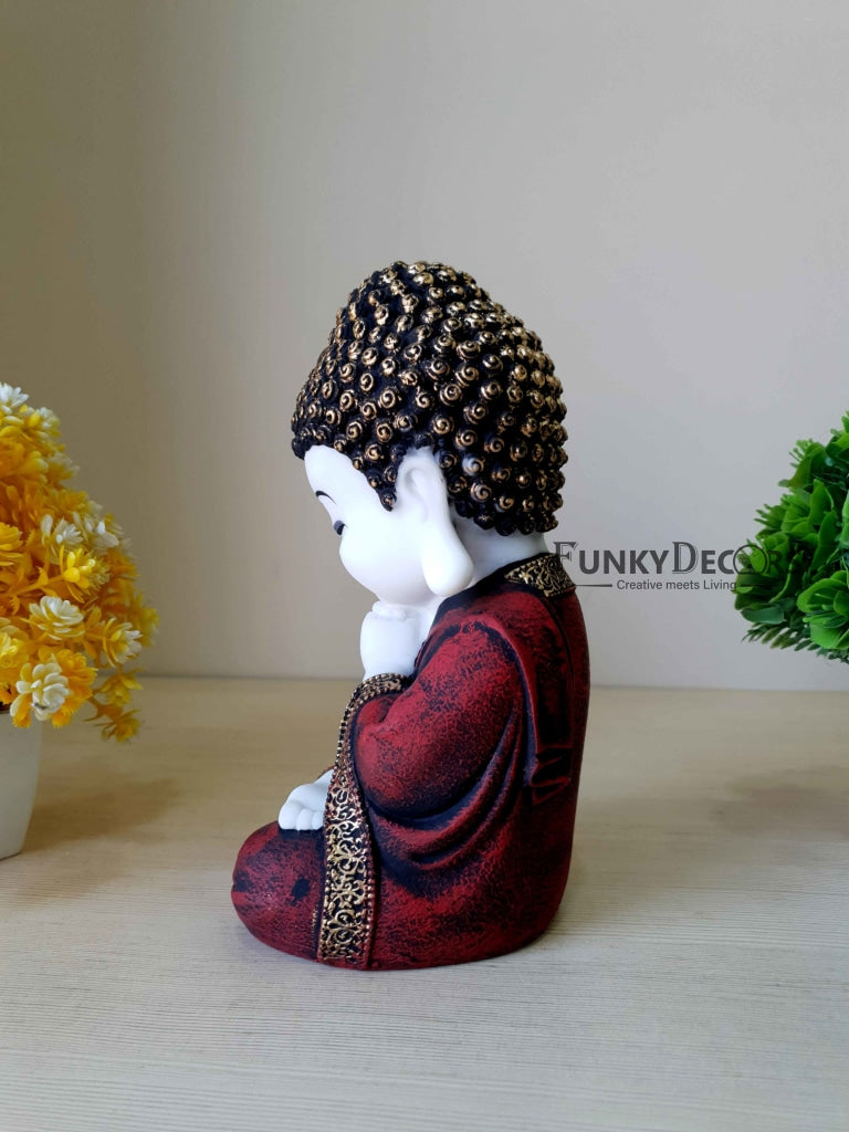 Baby Buddha Idol Statue Decorative Showpiece For Home And Office Decor- Funkydecors Figurines