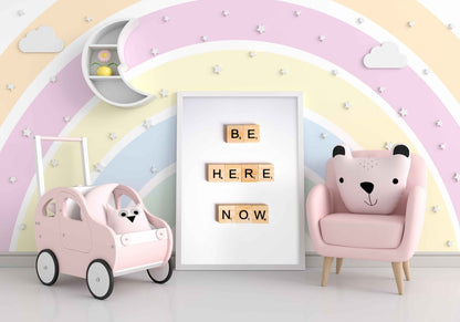 Be Here Now - Quotes Art Frame For Wall Decor- Funkydecors Xs / White Posters Prints & Visual
