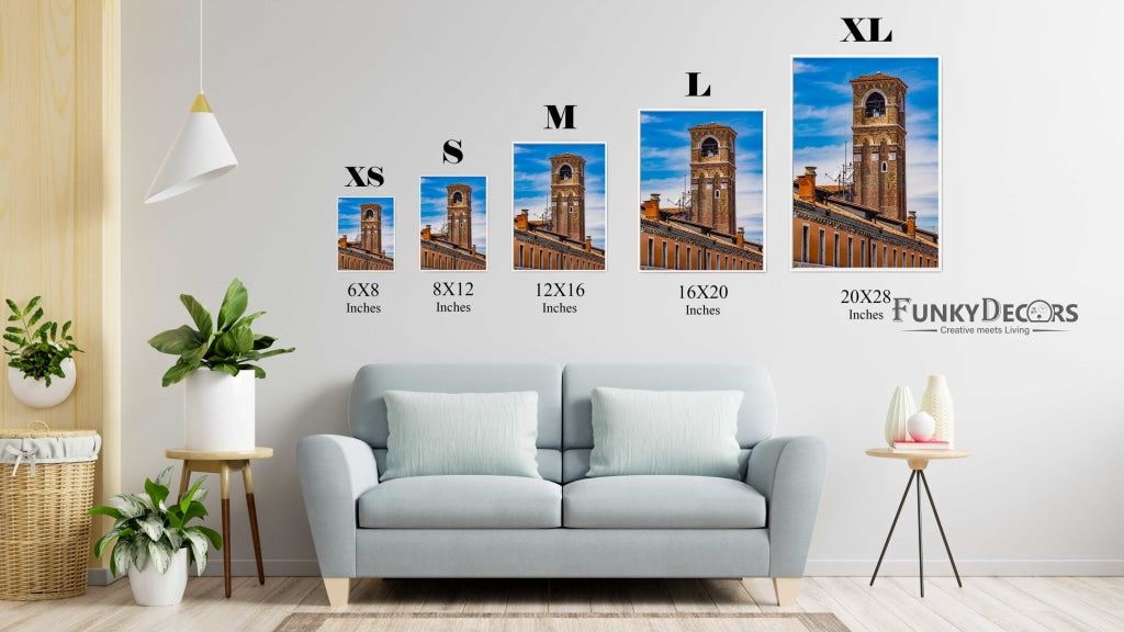 Beauty Of Church - Architectural Art Frame For Wall Decor- Funkydecors Posters Prints & Visual