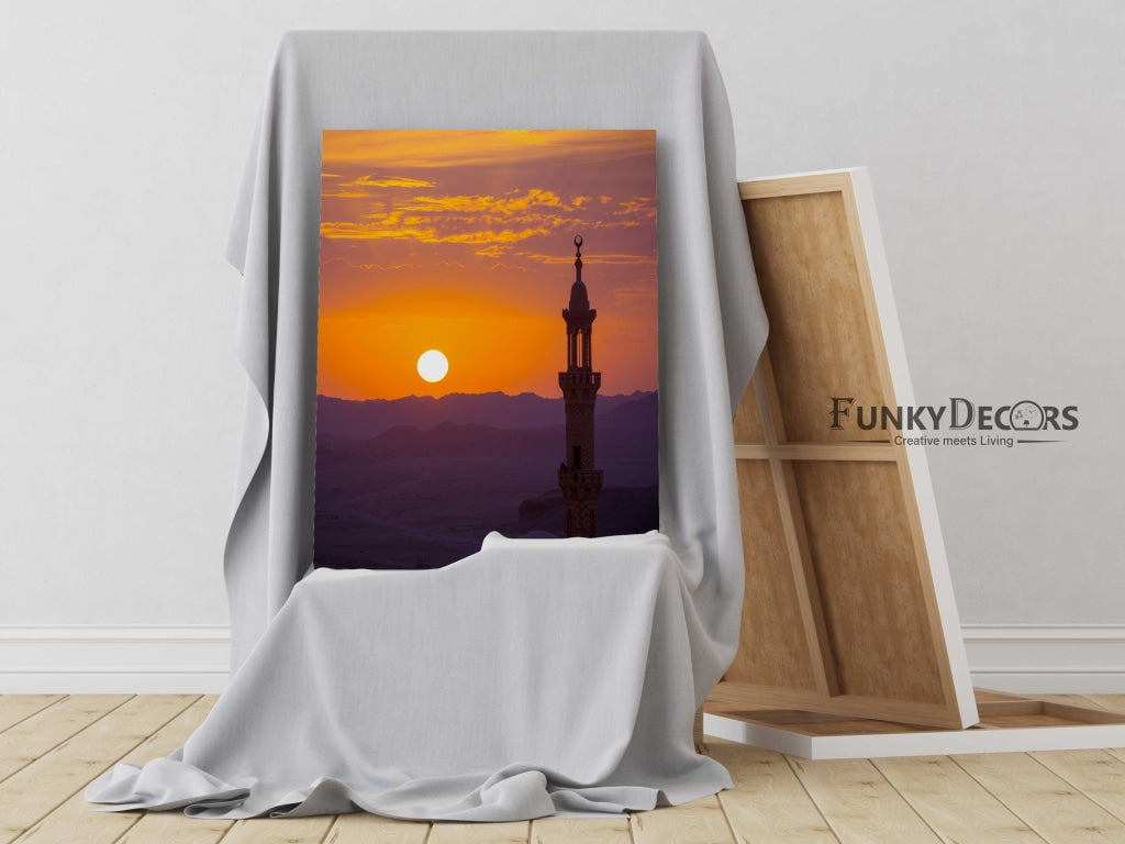 Beauty Of Sunset - Architectural Art Frame For Wall Decor- Funkydecors Posters Prints & Visual