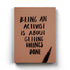 Being An Activist Is About Getting Things Done Quotes Art Frame For Wall Decor- Funkydecors Xs /