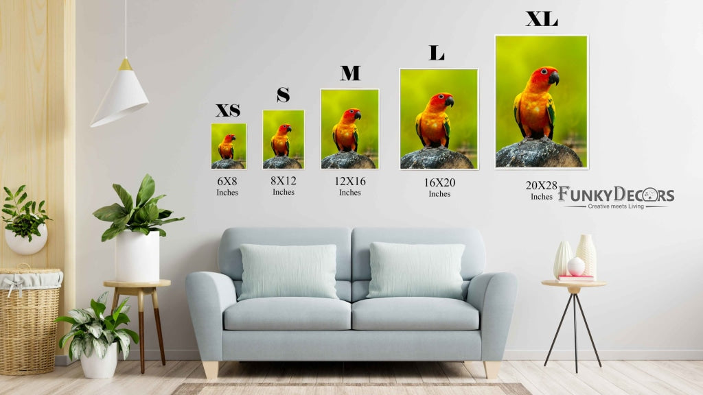 Being Bright - Animal Art Frame For Wall Decor- Funkydecors Posters Prints &amp; Visual Artwork