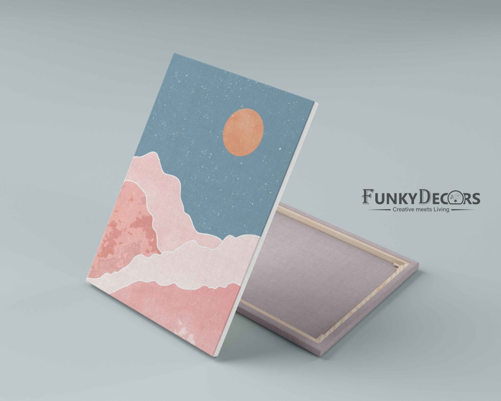 Beyond The Sky - Minimal Art Frame For Wall Decor- Funkydecors Posters Prints &amp; Visual Artwork