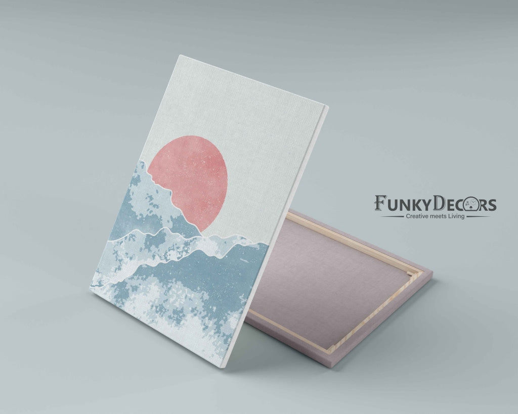 Beyond The Sky - Minimal Art Frame For Wall Decor- Funkydecors Posters Prints & Visual Artwork