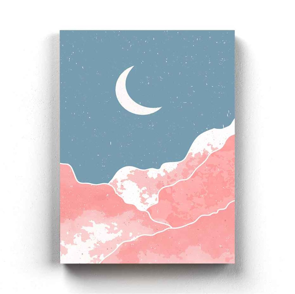 Beyond The Sky - Minimal Art Frame For Wall Decor- Funkydecors Xs / Canvas Posters Prints & Visual