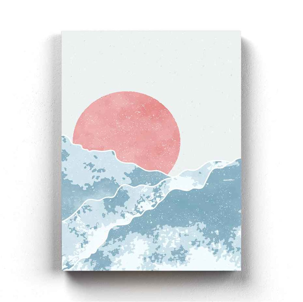 Beyond The Sky - Minimal Art Frame For Wall Decor- Funkydecors Xs / Canvas Posters Prints & Visual