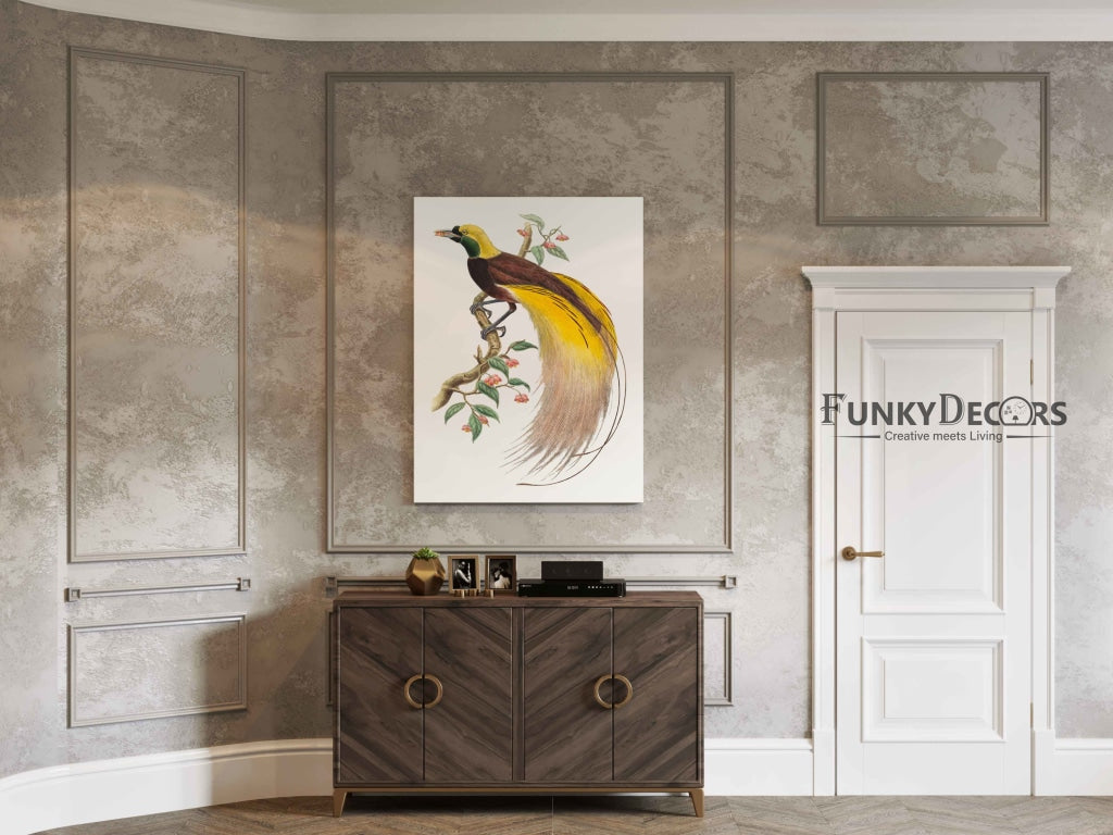 Bird Of Paradise - Animal Art Frame For Wall Decor- Funkydecors Posters Prints & Visual Artwork