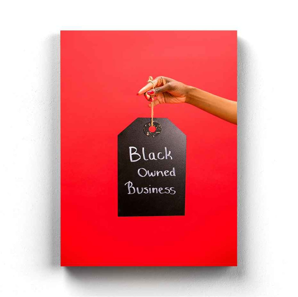 Black Owned Business - Art Frame For Wall Decor- Funkydecors Xs / Canvas Posters Prints &amp; Visual