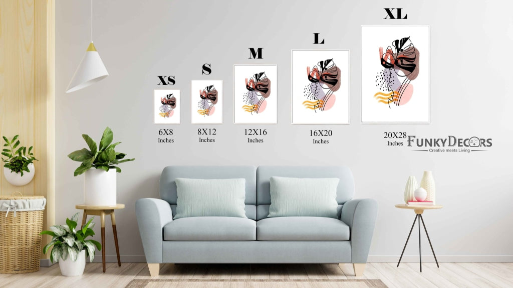 Blooming Dancer - Nature Art Frame For Wall Decor- Funkydecors Posters Prints &amp; Visual Artwork