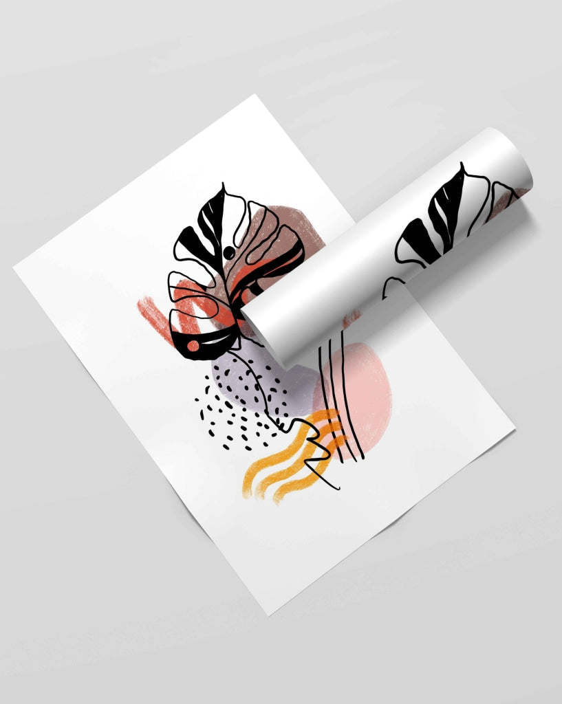 Blooming Dancer - Nature Art Frame For Wall Decor- Funkydecors Xs / Roll Posters Prints &amp; Visual