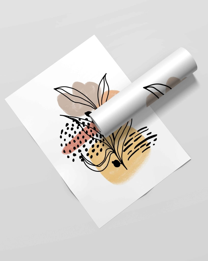 Blooming Dancer - Nature Art Frame For Wall Decor- Funkydecors Xs / Roll Posters Prints &amp; Visual