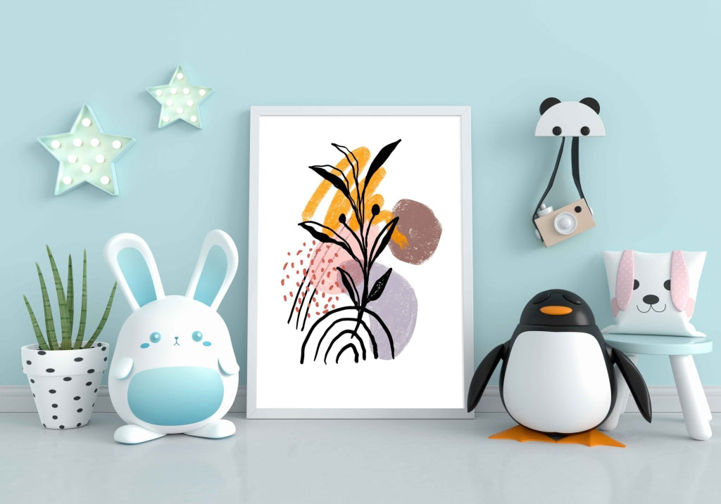 Blooming Dancer - Nature Art Frame For Wall Decor- Funkydecors Xs / White Posters Prints & Visual